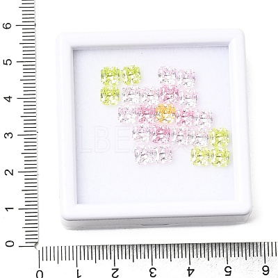 23Pcs Cubic Zirconia Cabochons CU-F002-05F-1