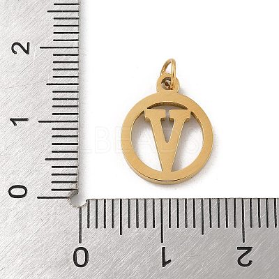 304 Stainless Steel Charms
with Jump Ring LS-STAS-R001-02G-V-1