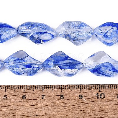 Handmade Lampwork Beads Strands LA-N046-02E-1