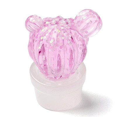 Transparent Resin Cabochons RESI-R437-02D-1