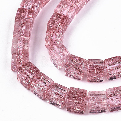 Crackle Glass Beads X-GLAA-S192-005H-1