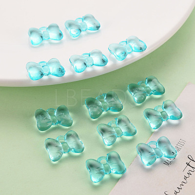 Transparent Acrylic Pendants TACR-T024-02BA-946-1