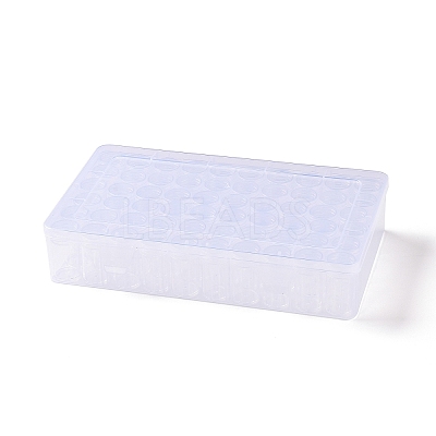 60Pcs Plastic Column Bead Storage Containers CON-C017-01-1