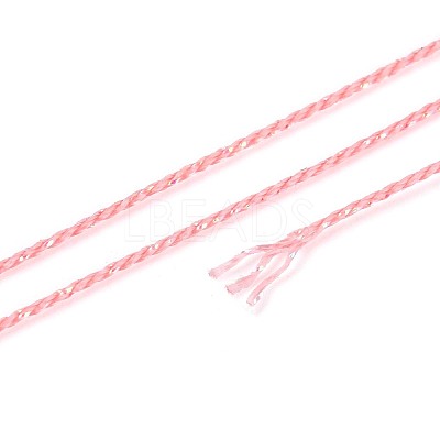 200M 6-Ply Sparkle Polyester Cord with Metallic Thread OCOR-T019-01A-06-1