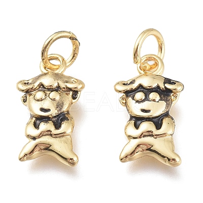 Brass Charms KK-M214-01AG-1