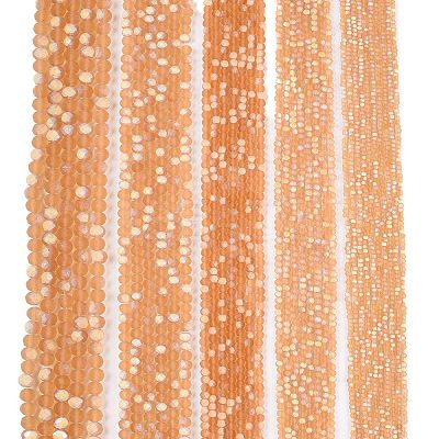 Transparent Glass Beads Strands EGLA-A044-T8mm-MB23-1