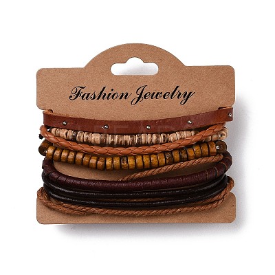 Multi-strand Bracelets BJEW-N0011-012-1