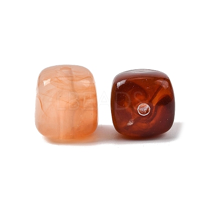 Opaque Acrylic Beads OACR-D320-01L-1