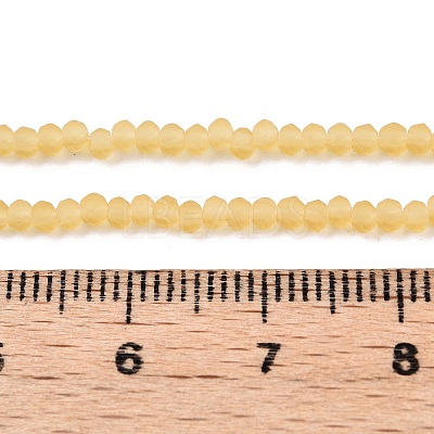 Transparent Glass Beads Strands EGLA-A044-T1mm-MD03-1