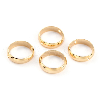 Brass Beads Frames KK-O133-014D-G-1