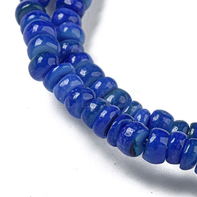 Dyed Natural Freshwater Shell Beads Strands X1-BSHE-G039-07J-1
