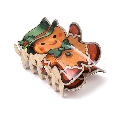 Christmas Acetic Acid Claw Hair Clips for Women Girls LS-PHAR-G016-01B-1