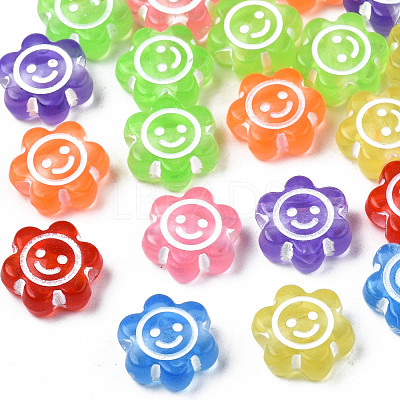 Transparent Acrylic Beads X-MACR-N012-03-A01-1
