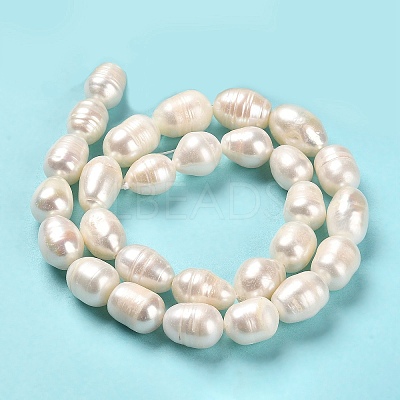 Natural Cultured Freshwater Pearl Beads Strands PEAR-E016-067-1