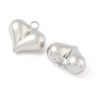 Heart Brass Pendants KK-M327-02D-P-1