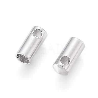 Tarnish Resistant 304 Stainless Steel Cord Ends STAS-F232-01E-P-1