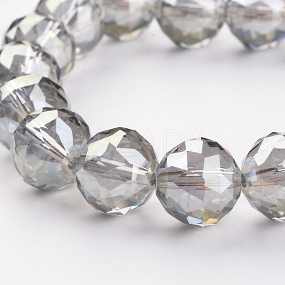 Electroplate Glass Bead Strands EGLA-J140-FR04-14mm-1