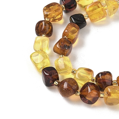 Natural Amber Beads Strands G-L095-E01-01-1
