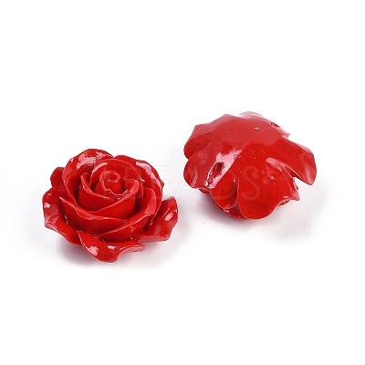Synthetic Coral Carved Beads CORA-M001-03C-1