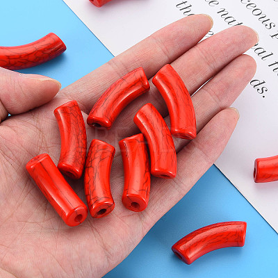 Opaque Crackle Acrylic Beads X1-MACR-S372-001N-009-1