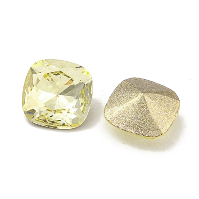 Glass Rhinestone Cabochons RGLA-L029-14A-213-1