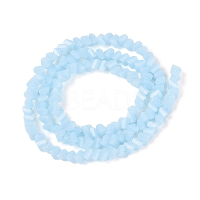 Opaque Glass Beads Strands GLAA-N019-3mm-16-1