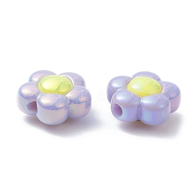 UV Plating Acrylic Beads X-PACR-R249-07-1