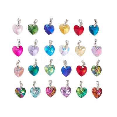 Glass Pendants PALLOY-JF02756-1