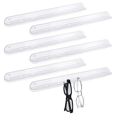 6 Sets Acrylic Sun Glasses Storage Display Stands ODIS-FH0001-23-1