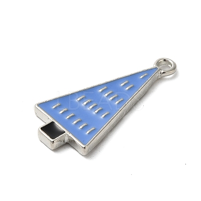 Winter Theme Alloy Enamel Pendants ENAM-M002-05I-P-1
