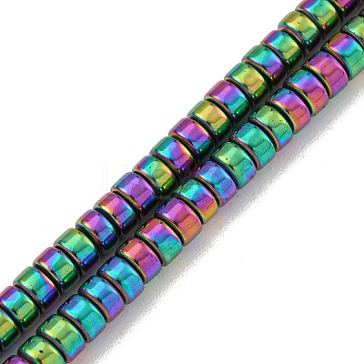 Electroplated Synthetic Non-magnetic Hematite Beads Strands G-K361-A06-01-1