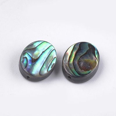 Abalone Shell/Paua Shell Beads X-SSHEL-T008-04-1