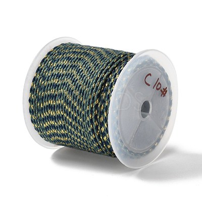4-Ply Polycotton Cord with Metallic Thread OCOR-Z003-C14-1