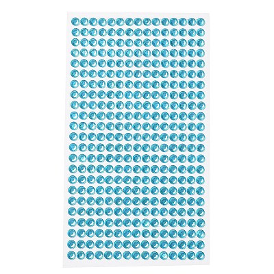 Self Adhesive Acrylic Rhinestone Stickers STIC-PW0012-01F-1