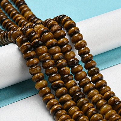 Natural Tiger Eye Beads Strands G-K343-B02-02-1