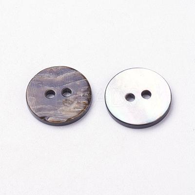 2-Hole Shell Buttons BUTT-L019-02E-1