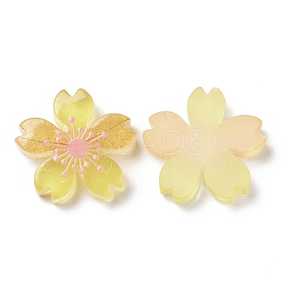 Luminous Resin Cabochons X-RESI-G030-01C-1