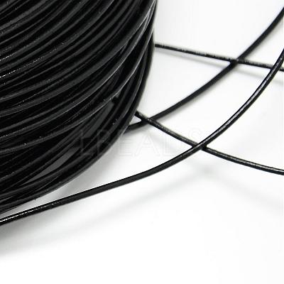 Round Cowhide Leather Cord WL-Q007-1mm-2-1
