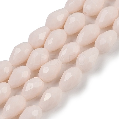 Opaque Solid Color Beads Strands LS-EGLA-N013-P8mm-D08-1