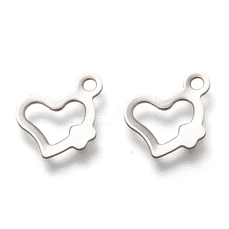 Non-Tarnish 201 Stainless Steel Charms STAS-B001-26P-1