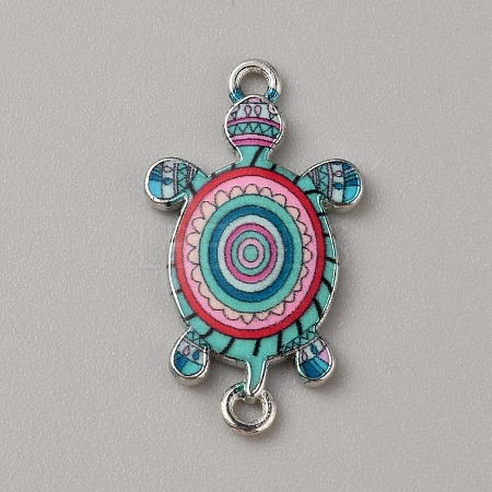 Alloy Enamel Connector Charms LS-ENAM-WH0061-47I-1