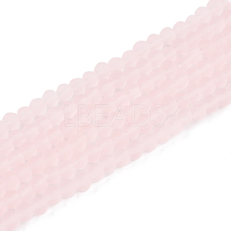 Transparent Glass Beads Strands EGLA-A044-T1mm-MD22-1