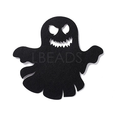 Wool Felt Ghost Party Decorations AJEW-P101-06C-1