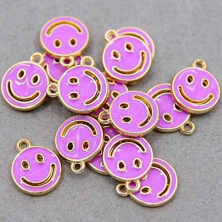 Alloy Enamel Pendants PALLOY-CJC0008-04C-1