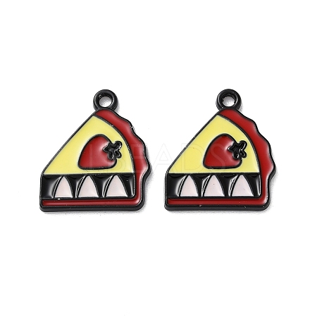 Alloy Enamel Pendants FIND-O003-04EB-1