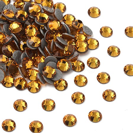 Preciosa&reg Crystal Hotfix Flatback Stones Y-PRC-HSS6-10070-1