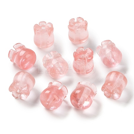 Cherry Quartz Glass Beads - Lbeads.com