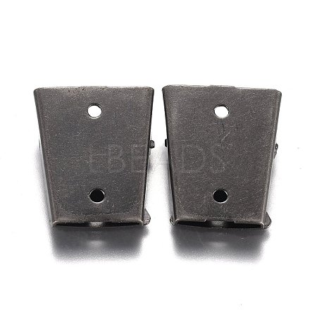 Iron Bolo Tie Slide Clasp IFIN-F162-01A-B-1