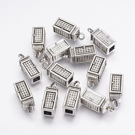 Tibetan Style Alloy Pendants X-TIBEP-21785-AS-NR-1