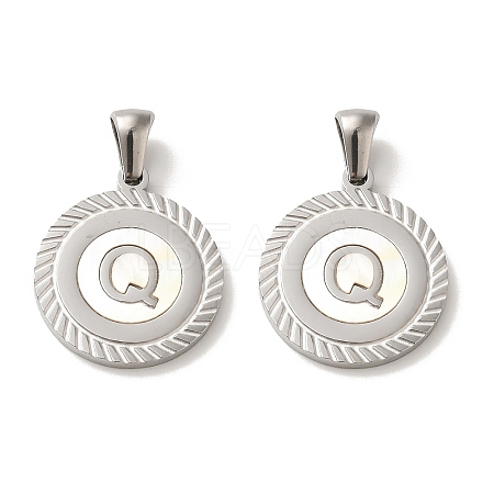 304 Stainless Steel Pendants STAS-I204-Q-P-1